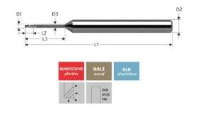 Milling Tools: for plastics