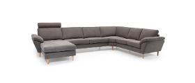 Amager corner sofa with chaise longue - left