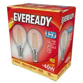 Eveready LED Filament Golf E14 (SES)