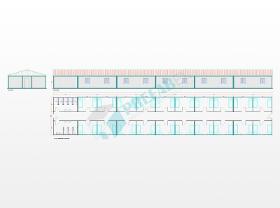 Modular Dormitory Container-351 M²  