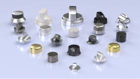 Metal Knobs: Aluminun