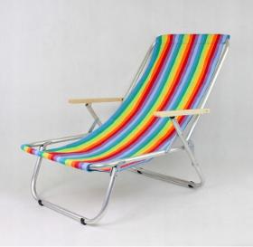Beach chair single-position rainbow 120KG