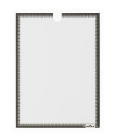 Document holder A4 self adhesive