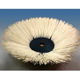 White Polymer Disc Brush