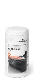 Cleaning wipes for plastic surfaces SUPERCLEAN BOX 100