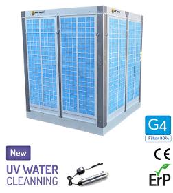 Evaporative air cooler 