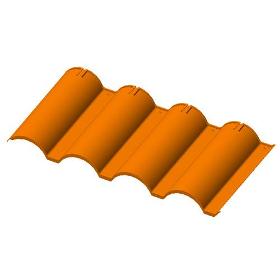 Spanish Plastic Rooftile