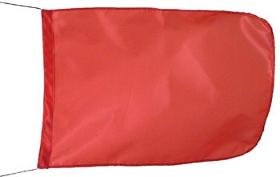 Buoy flag | 50cm x 70cm | red