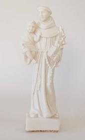 Decorative and aromatic piece Saint Anthony - white