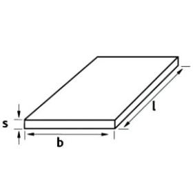 Stainless steel sheet, 1.4016 (X6Cr17), cold-rolled, 2B