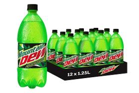 Mountain Dew soft Drink