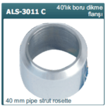 ALS-3011 C 40 mm pipe strut rosette