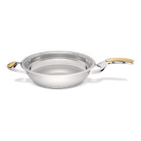 2- Handle Superior Metal Pan, Ø28cm, 3.8 l , h. 7.1cm (no lid)