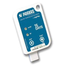 Praxas Usric-8 Temperature Logger 15 Or 60 Days