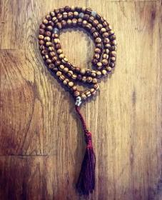 Buddhist Mala Necklace 108 African Jasper