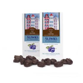 Gdansk chocolate-covered plums 125g