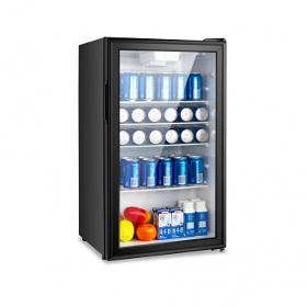 Refrigerated showcase STARCREST SBC-92BKE, 92 L, Temperature control, Glass door