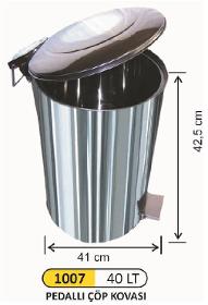 40 LT Industrial Type Pedal Bin