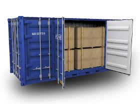 Open Side Door Containers