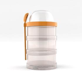 Zweikell Infinity Orange Bpa-free 700 Ml Food Carrying Container