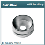 ALS-3012 40 mm pipe rosette