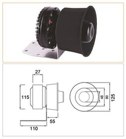 VL 9407 SIREN-ANNOUNCEMENT HORN