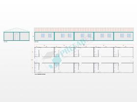 Modular Dormitory Container-234 M²
