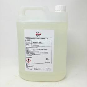 Sodium laureth sulfate (S.L.E.S.)