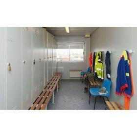 Prefabricated changing room