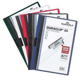 Clip folder DURACLIP® 30 A4 retail pack, DURABLE