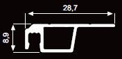 INSECT SCREEN PROFILES 2368