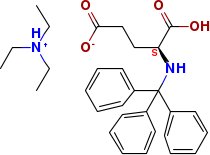 Triethylammonium-N-(trityl)-L-g-glutamate