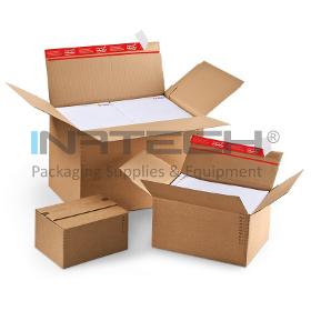 Self-forming and self-sealing Pop-Up ColomPac ® boxes