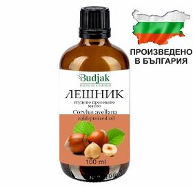 Hazelnut base oil (Corylus avellana) 100 ml.
