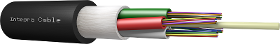 A-DQ(ZN)2Y / IKALc-M - self-supporting optical fiber cable