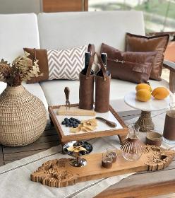 New Look Morelle Wood Cheese Board-Long