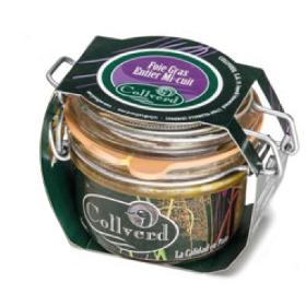 FOIE GRAS ENTIER MI-CUIT 180g GLASS JAR 0- COLLVERD