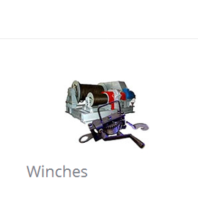 Electric and Mechanic Winches