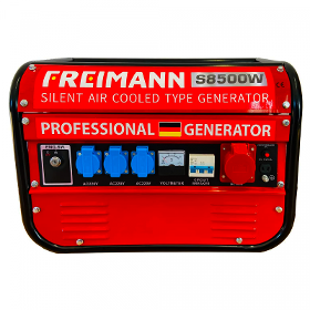 Freimann FM-S8500W: Air Cooled Professional Gasoline Generator