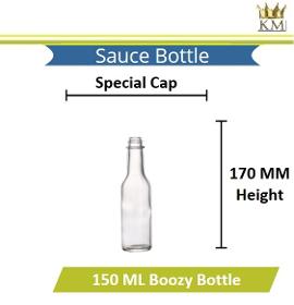 Glass Sauce Bottle