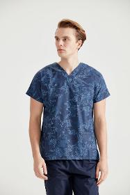 Bluemarine Medical Blouse with Print, For Men - Bluemarine Camouflage Model