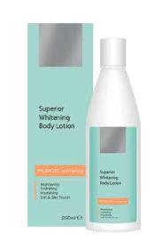 Superior whitening body lotion 250 ml