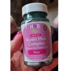 Biotin Hair High Strength Complex 30 Capsules