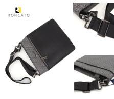 R Roncato PU Leather Shoulder Bag for Men (46.67.305)