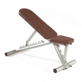 Adjustable incline and flat bench