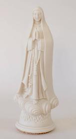 Decorative and aromatic piece Our Lady of Fátima - white