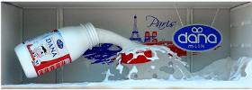 DANA UHT MILK in HDPE Plastic Bottles with cap 