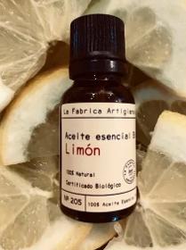 Organic Lemon Essential Oil 15 Ml.
