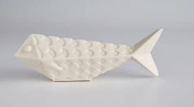 Decorative and aromatic piece Sardine - white