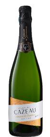 Chateau Cazeau sparkling wine white Cremant de Bordeaux Brut